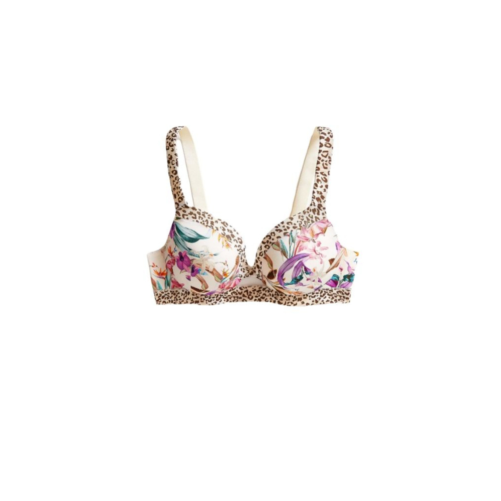 Cacique Bra Size 40K Floral/Animal Print Lane Bryant